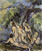 Paul Cezanne Baigneuses oil on canvas